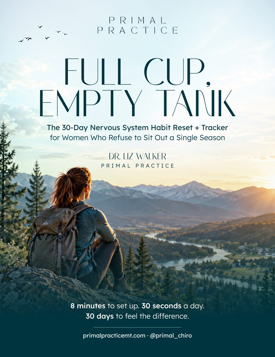 Full Cup, Empty Tank guide cover by Dr. Liz Walker